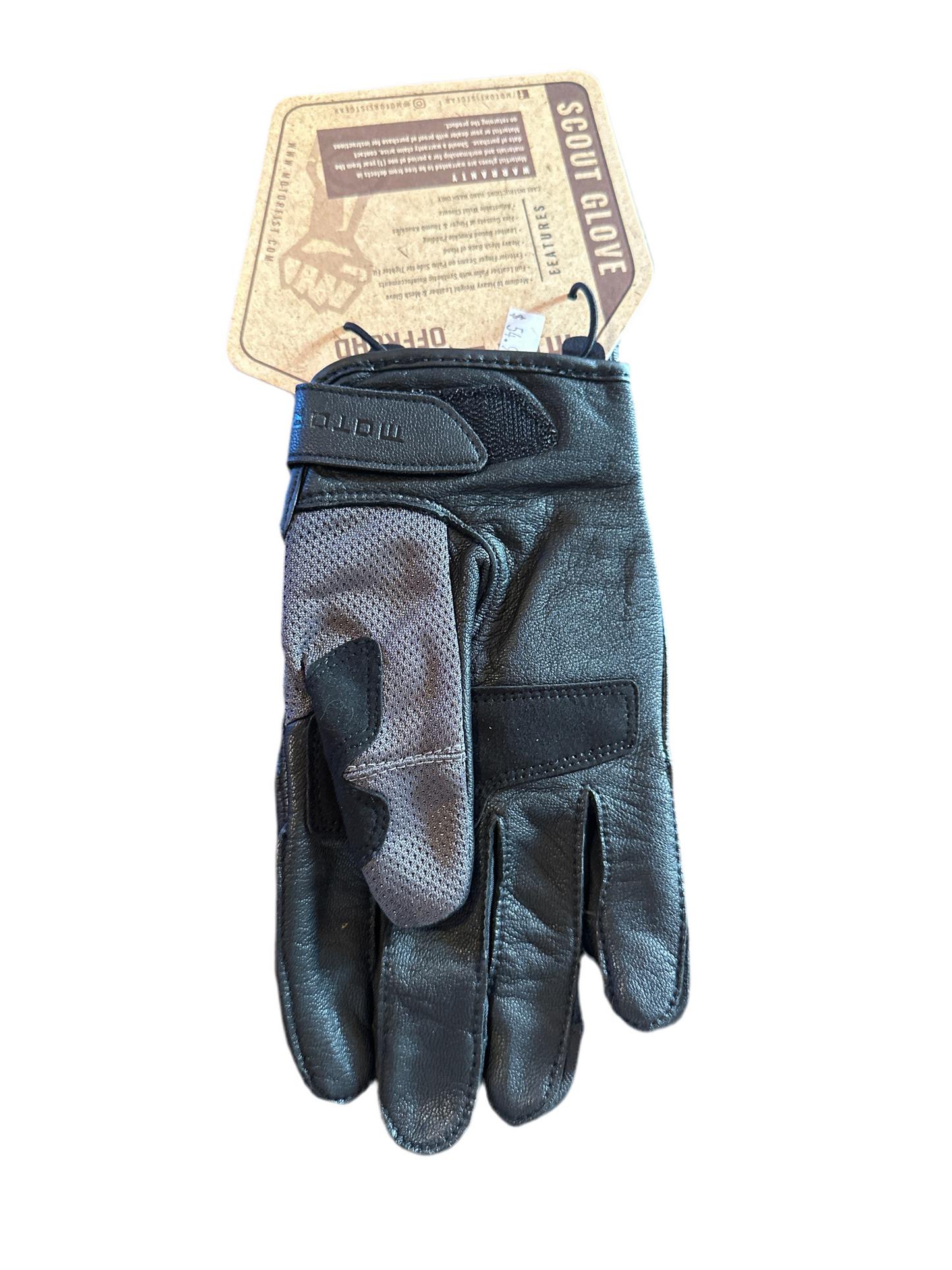 Motorfist Scout Glove - Full Leather