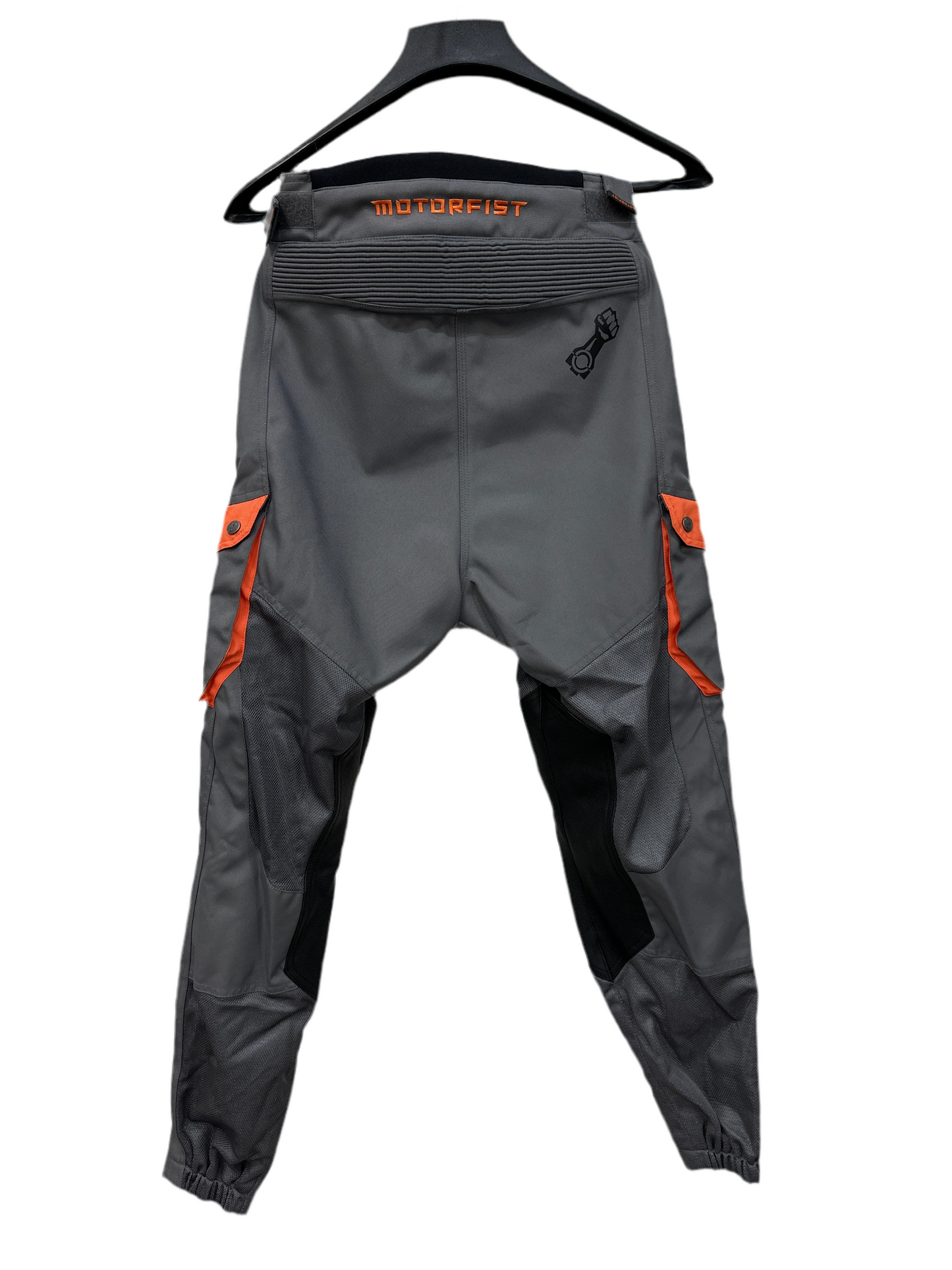 Motorfist Gray/Orange Skyline Pant (mesh & tight ankle)